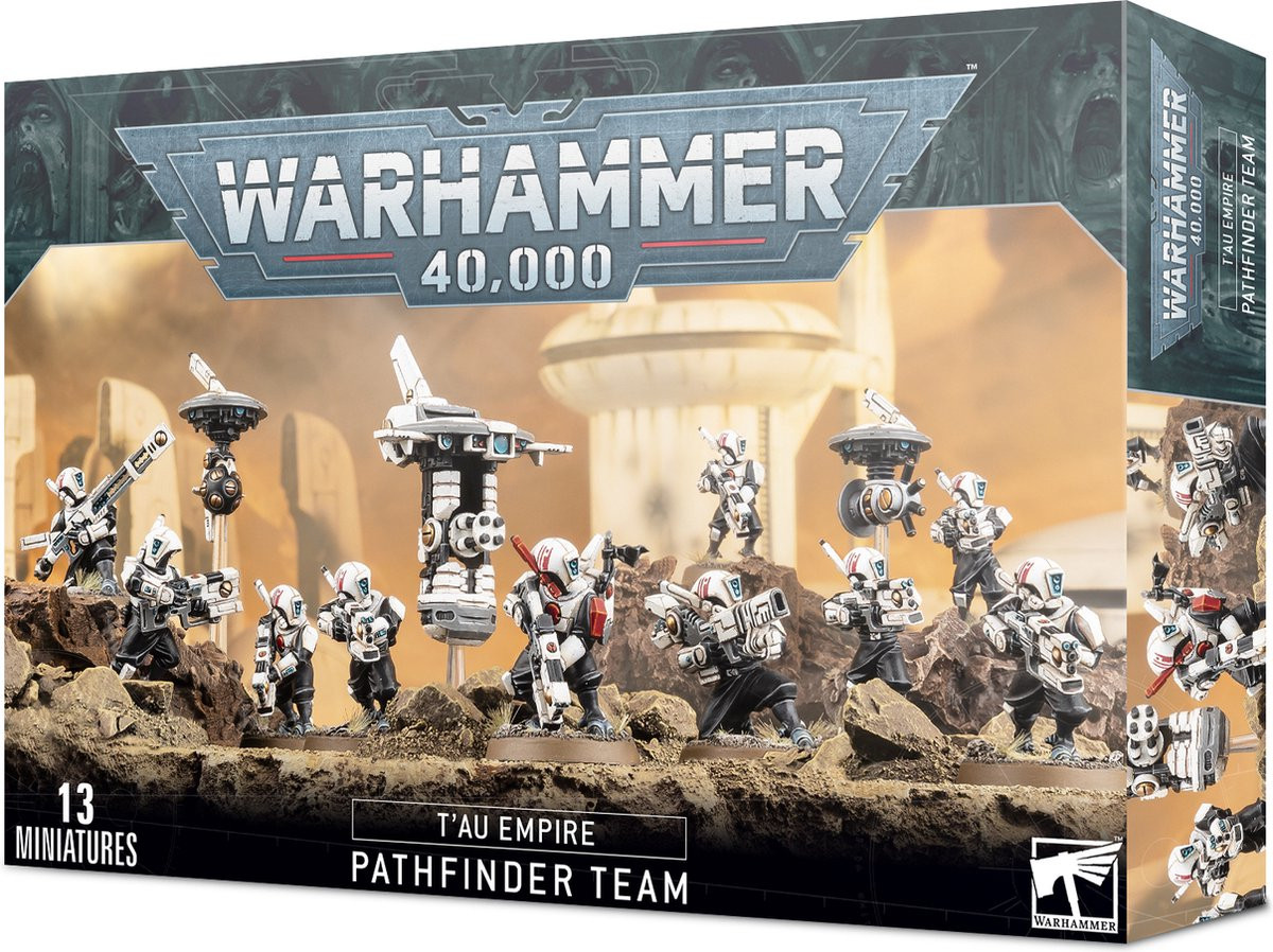 Warhammer 40K - tau empire pathfinder team