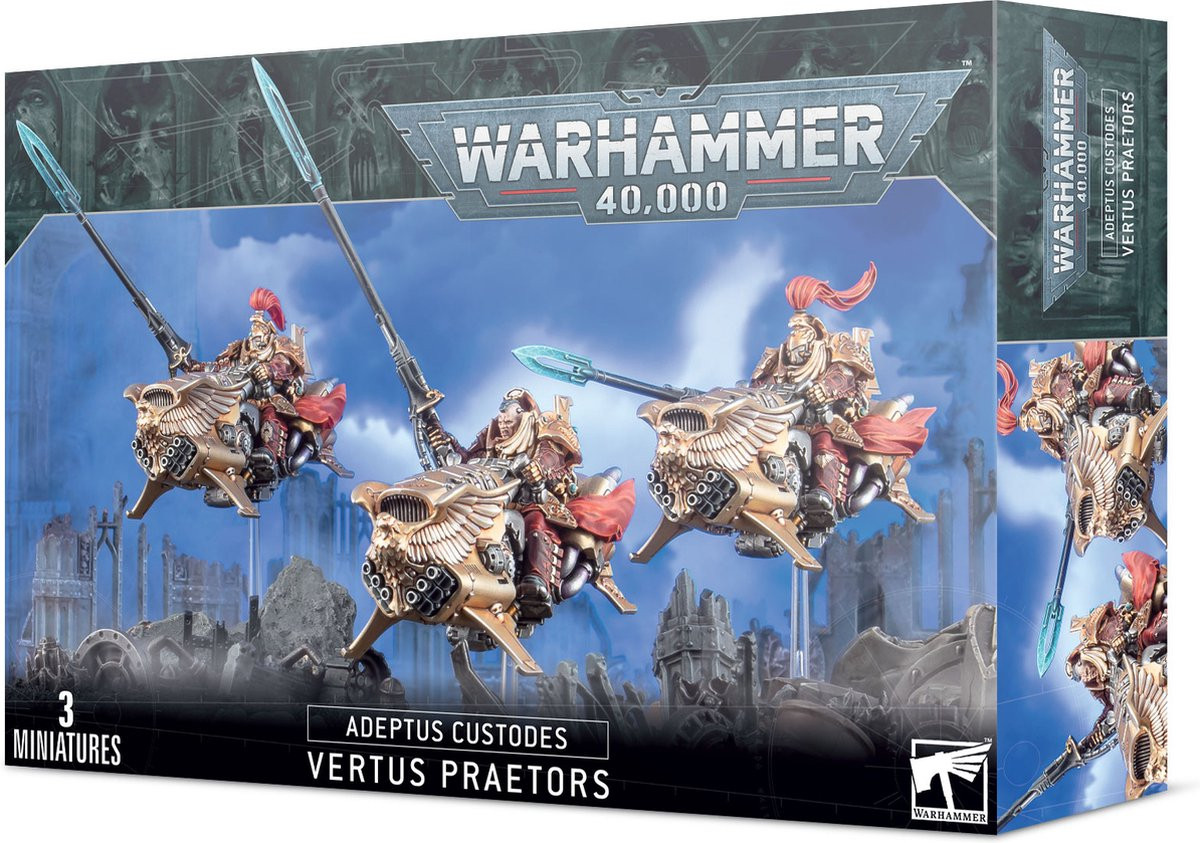 Warhammer 40K - Adeptus Custodes - Vertus Praetors (01-12)