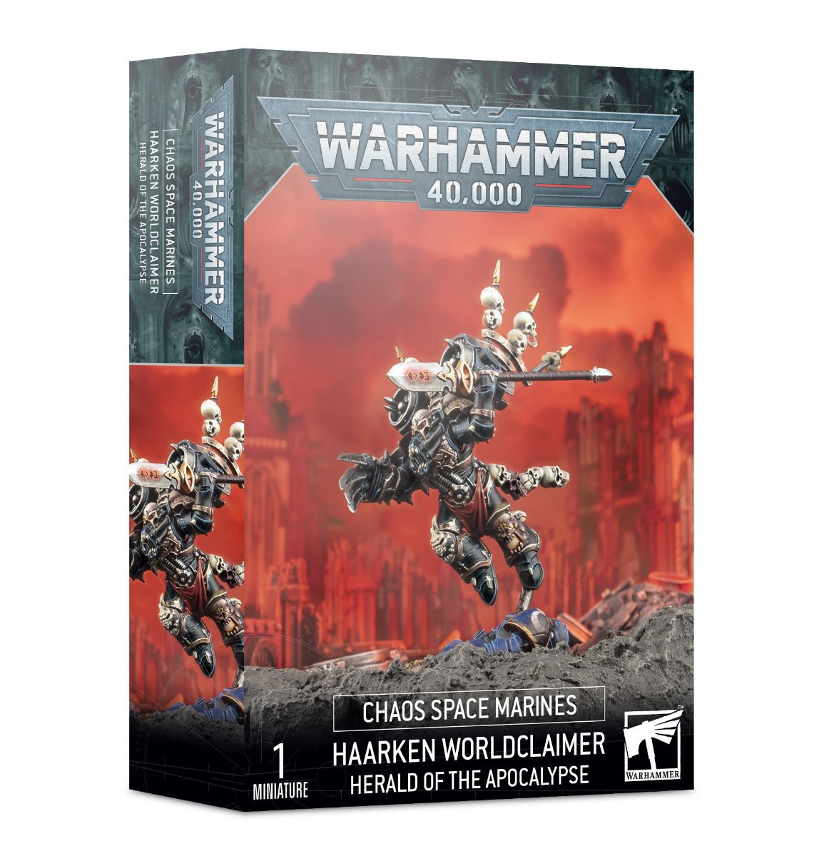 Warhammer 40K - Chaos Space Marines - Haarken Worldclaimer (43-23)