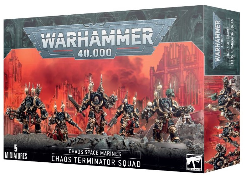 Warhammer 40K - Chaos Space Marines - Terminator Squad (43-19)