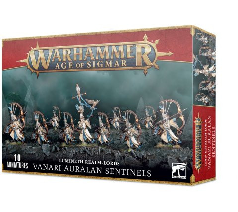 Warhammer Age of Sigmar - Lumineth Realm-Lords - Vanari Auralan Sentinels (87-58)