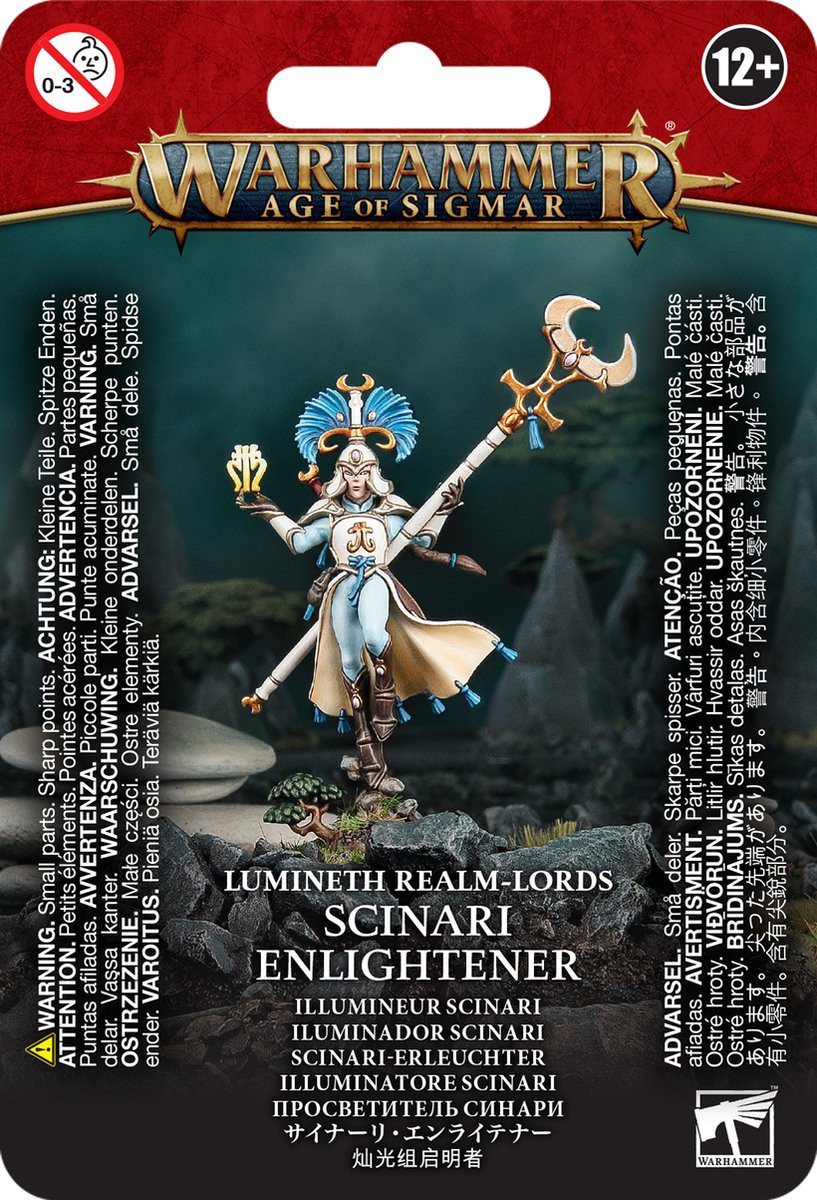 Warhammer Age of Sigmar - Lumineth Realm-Lords - Scinari Enlightener (87-16) Warhammer Age of Sigmar - Lumineth Realm-Lords - Scinari Enlightener (87-16)