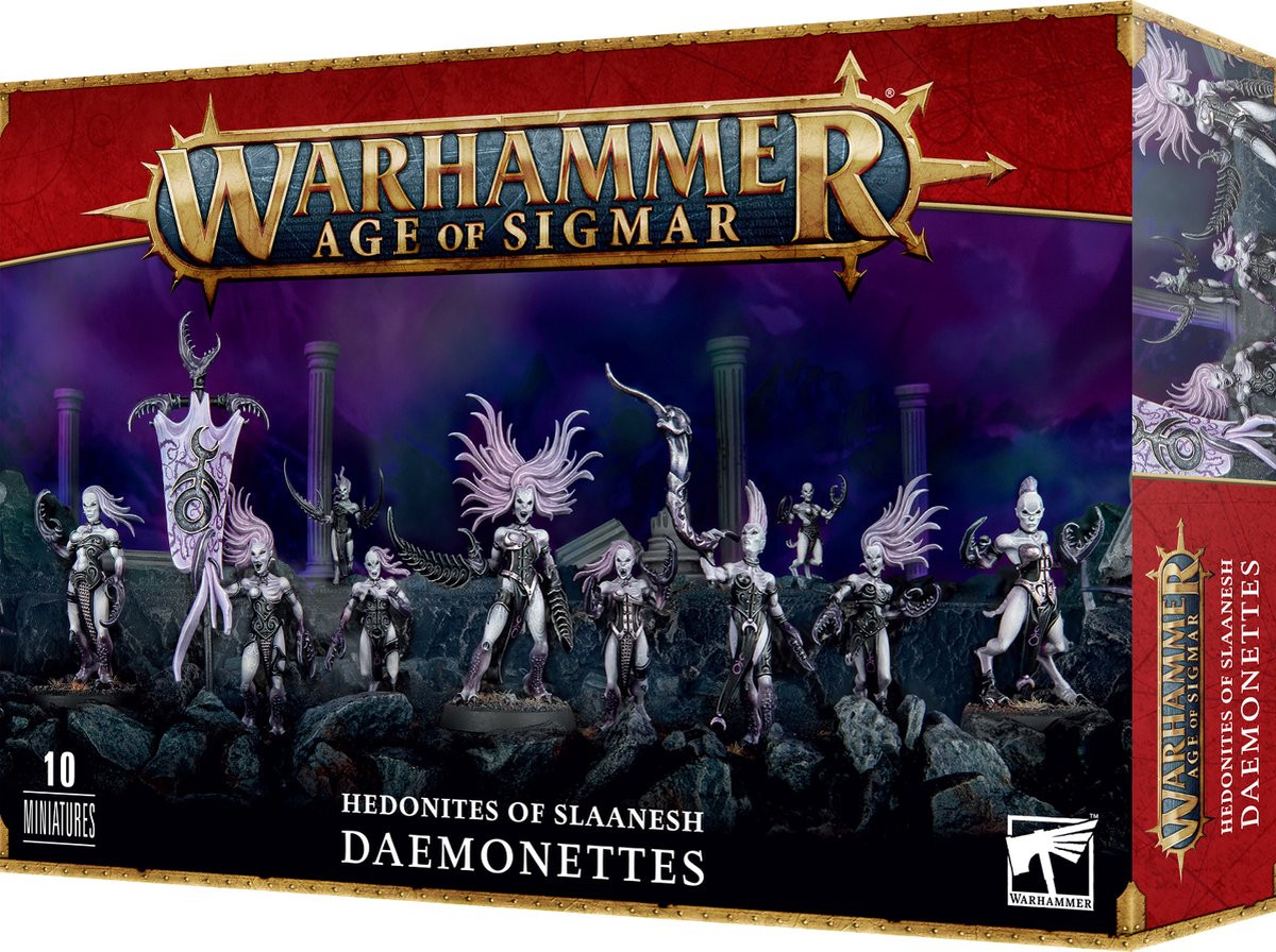 Warhammer Age of Sigmar - Hedonites of Slaanesh - Daemonettes of Slaanesh (97-09)