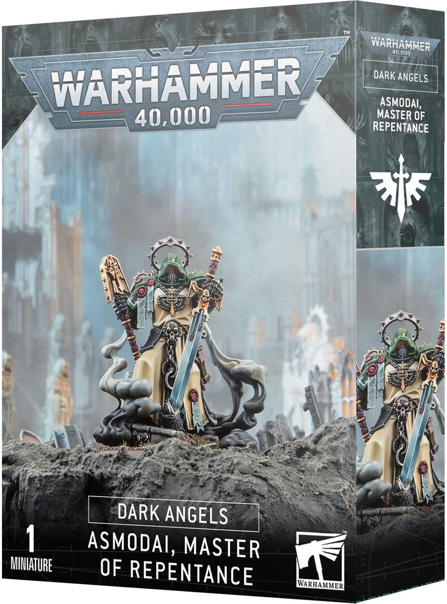 Warhammer 40K - Dark Angels - Asmodai Master of Repentance (44-21)