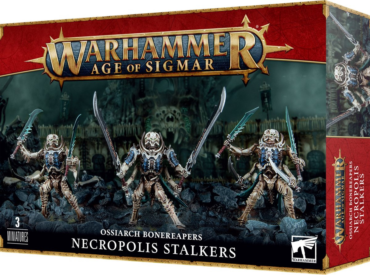 Warhammer Age of Sigmar - Ossiarch Bonereapers - Necropolis Stalkers (94-23)
