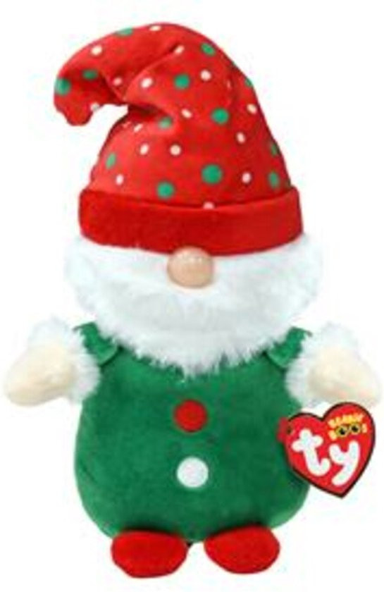 0008421373093 - TY Beanie Boo's Christmas Gnome Elf - 15cm