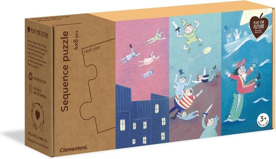 8005125162512 - Clementoni Legpuzzel 4x8 stukjes Sprookjes