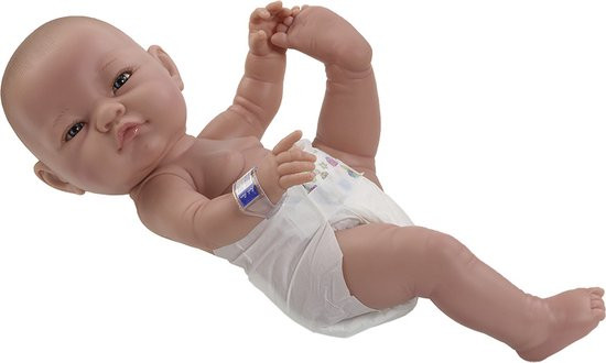 Paola Reina - Babypop Bebitos - Jongen met Luier 45cm