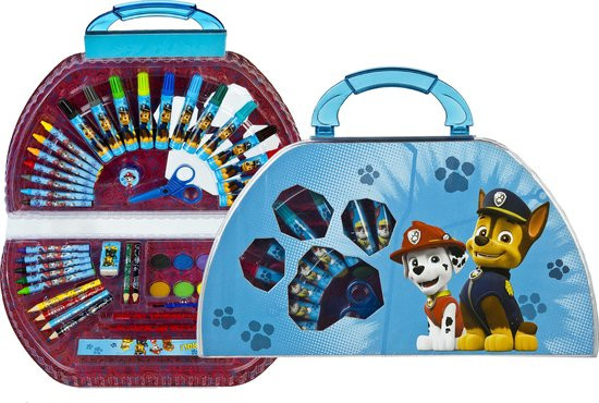 Kleurkoffer 51-Delig - Paw Patrol Skye