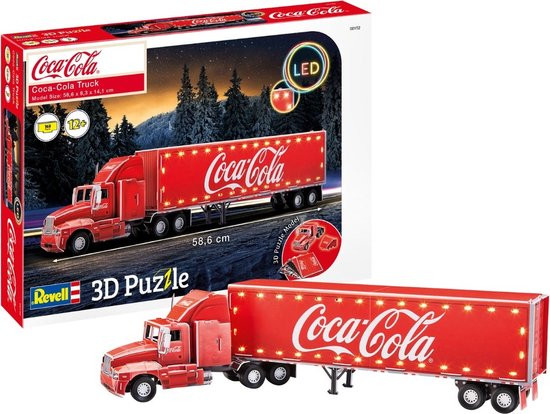 4009803001524 - Revell 00152 Coca-Cola Truck & Trailer - LED Edition