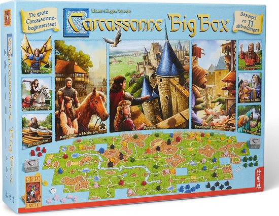 Carcassonne Big Box 3 - Bordspel