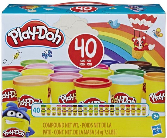 Play-Doh 40 Potjes (20 kleuren)