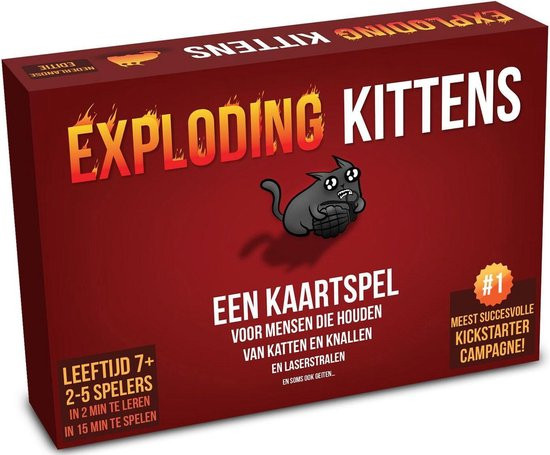 Exploding Kittens - Kaartspel