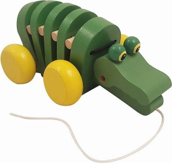 8719348005562 - Houten Trek Krokodil