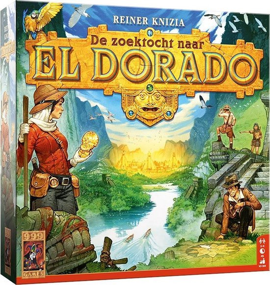 999 Games - De Zoektocht naar El Dorado - Bordspel