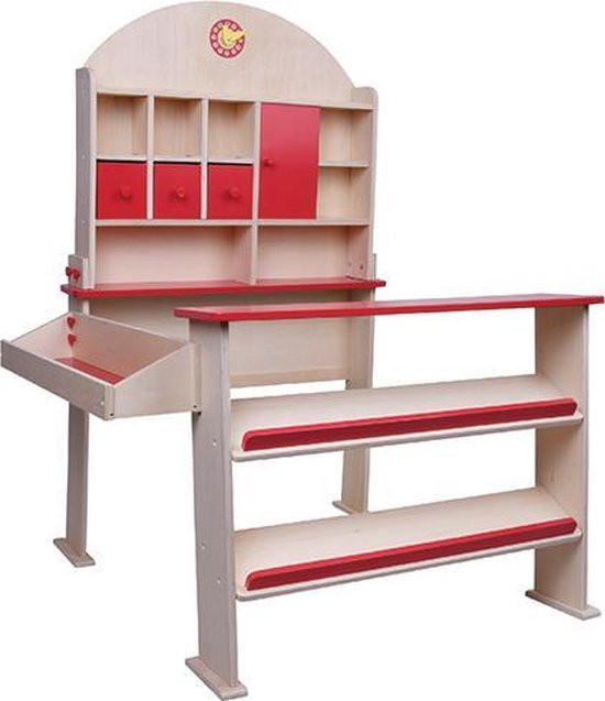 Playwood - Houten Winkel met Klok