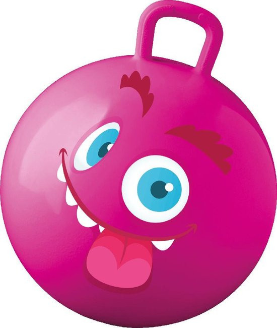 Skippybal 50cm Face- Roze Skippybal 50cm Face- Roze