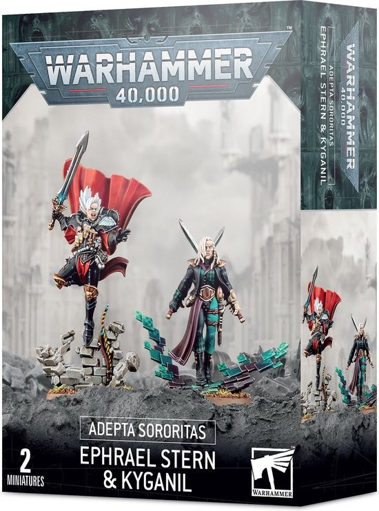 Warhammer 40K - Adepta Sororitas - Ephrael Stern & Kyganil (40-50)
