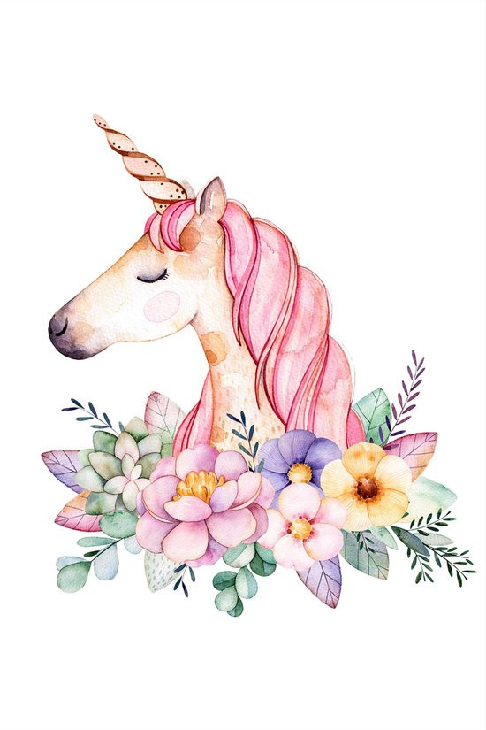 Diamond Painting - (10x15cm) - Unicorn