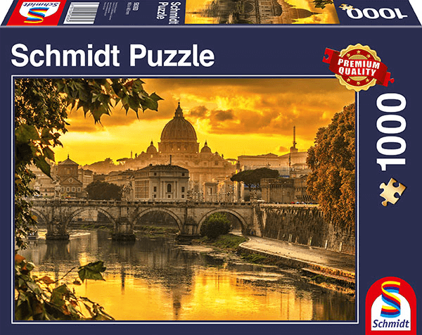 Schmidt - Gouden Licht Boven Rome (1000) - Puzzel