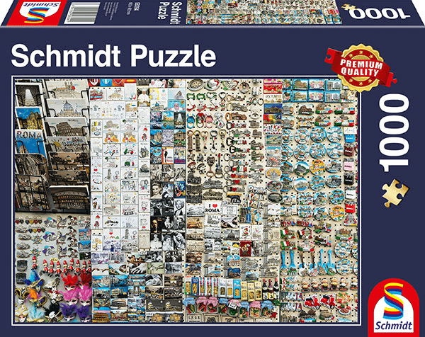 Schmidt - Souvenier Kraam (1000) - Puzzel