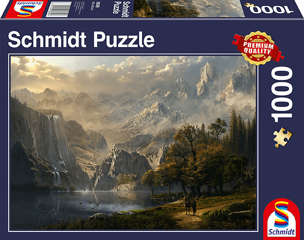 Idyllische Waterval, 1000 stukjes - Puzzel