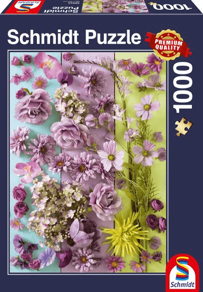Schmidt - Violette Bloesems (1000) - Puzzel