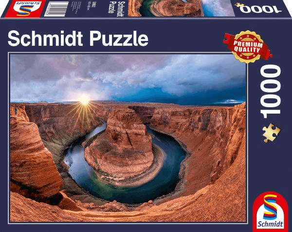 Glen Canyon, Horseshoe Bend on the Colorado River (1000) - Puzzel