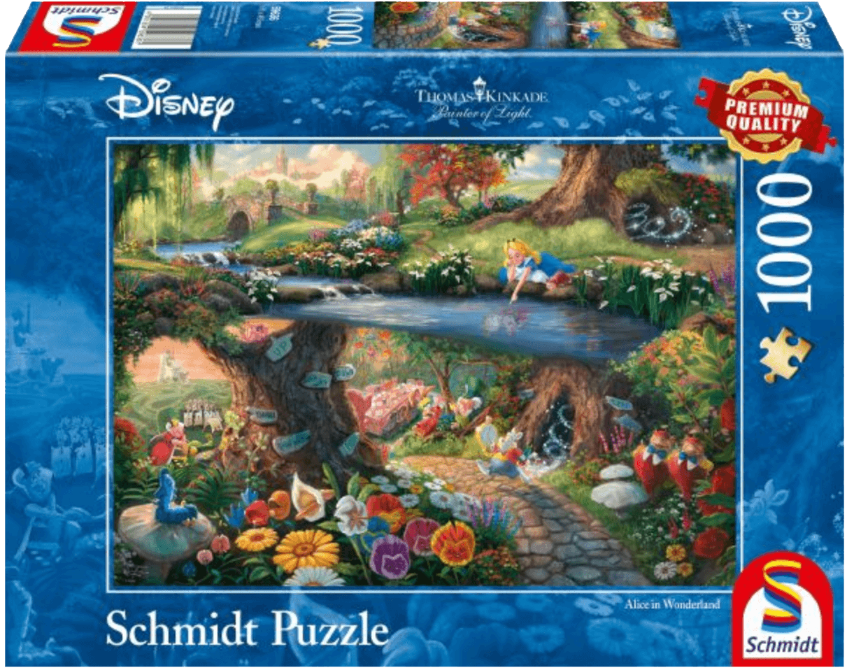Thomas Kinkade - Disney Alice in Wonderland - Puzzle (1000)