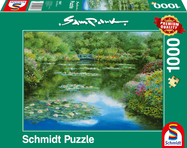Schmidt - Waterlely Vijver (1000) - Puzzel