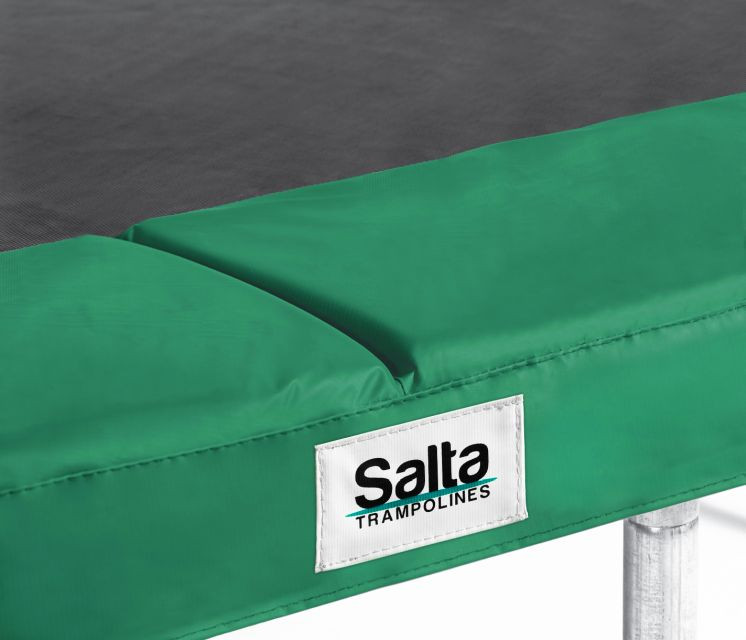 Salta Trampoline Beschermrand Rechthoekig 153x213cm - Groen