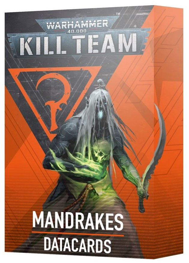 Warhammer 40K - Kill Team - Datacards - Drukhari Mandrakes (103-78)