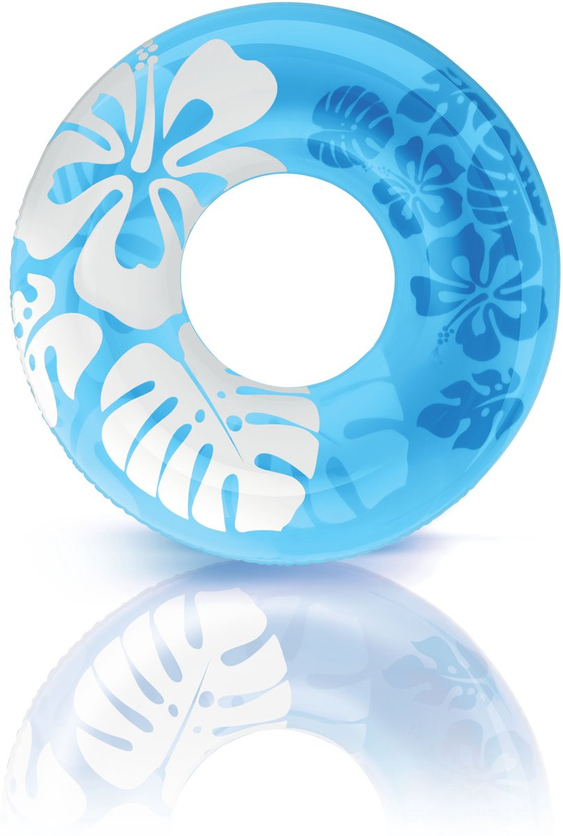 Intex Helder Gekleurde Zwemband Ø91cm - Blauw - (59251) Intex Helder Gekleurde Zwemband Ø91cm - Blauw - (59251)