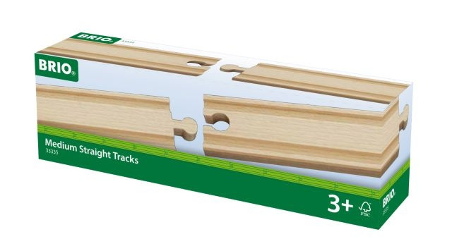 BRIO Middellange Rechte Rails - 33335