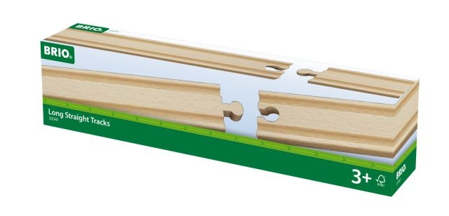 BRIO Lange Rechte Rails - 33341