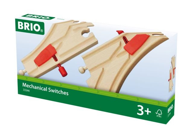 BRIO Mechanische Spoorwissels - 33344