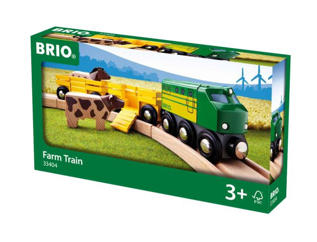 BRIO Trein met Boerderijdieren - 33404