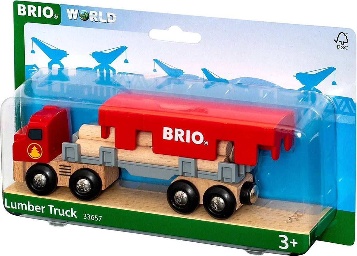 BRIO Houttransportvrachtwagen - 33657