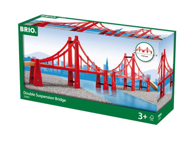 BRIO Dubbele hangbrug