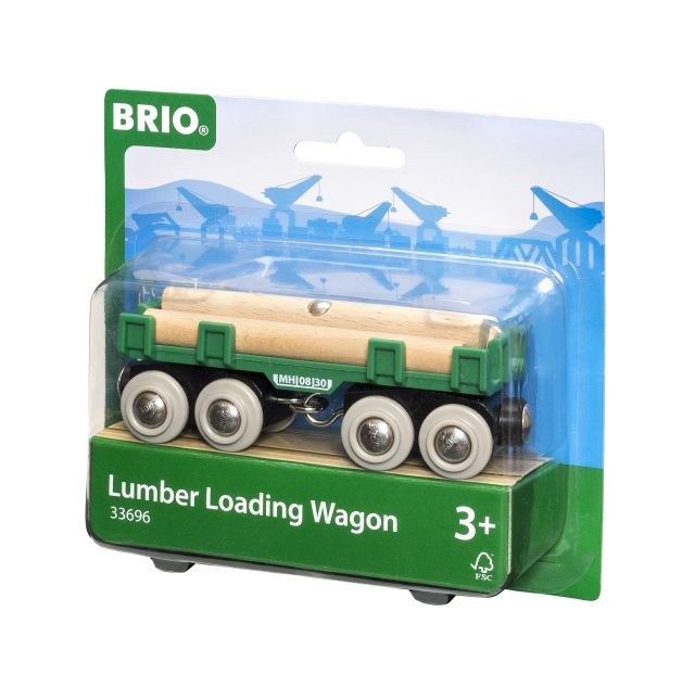 BRIO Houttransport Wagon - 33696