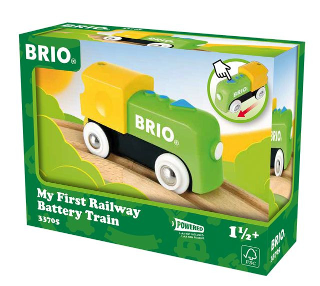 BRIO Mijn eerste locomotief op batterijen