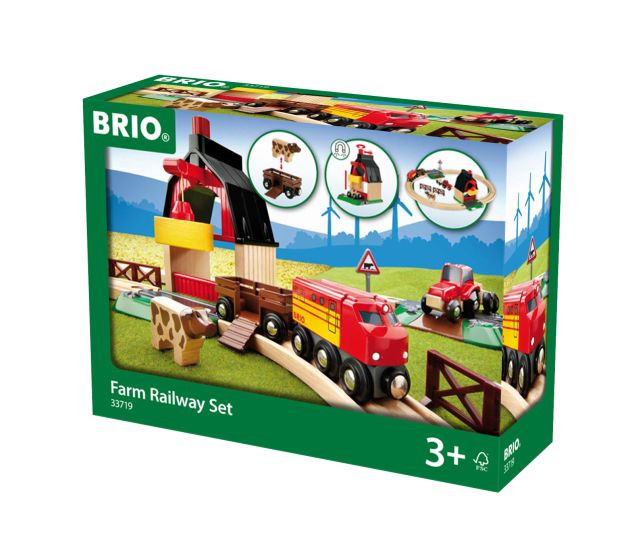 BRIO Treinset met Boerderij 