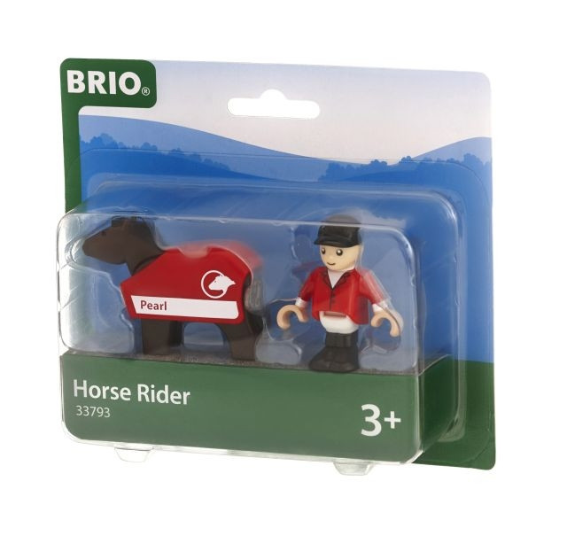 BRIO Paard met Ruiter - 33793