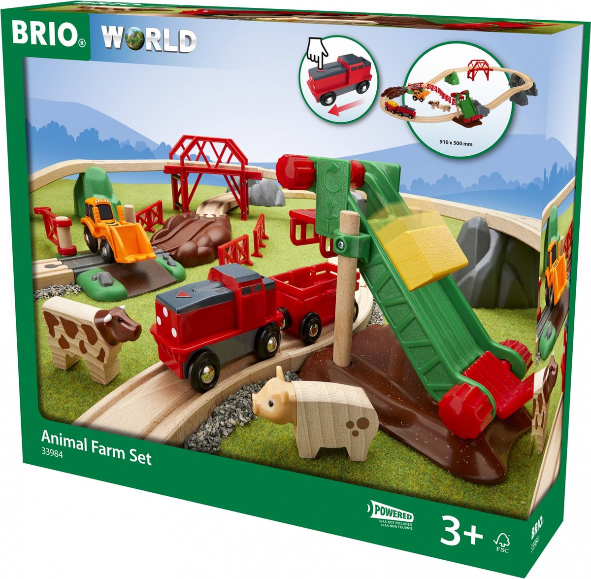 BRIO Lift & Load Warehouse Set - 33887