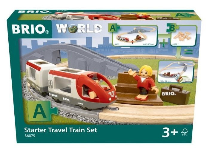 BRIO Rode Goederentrein - 33888