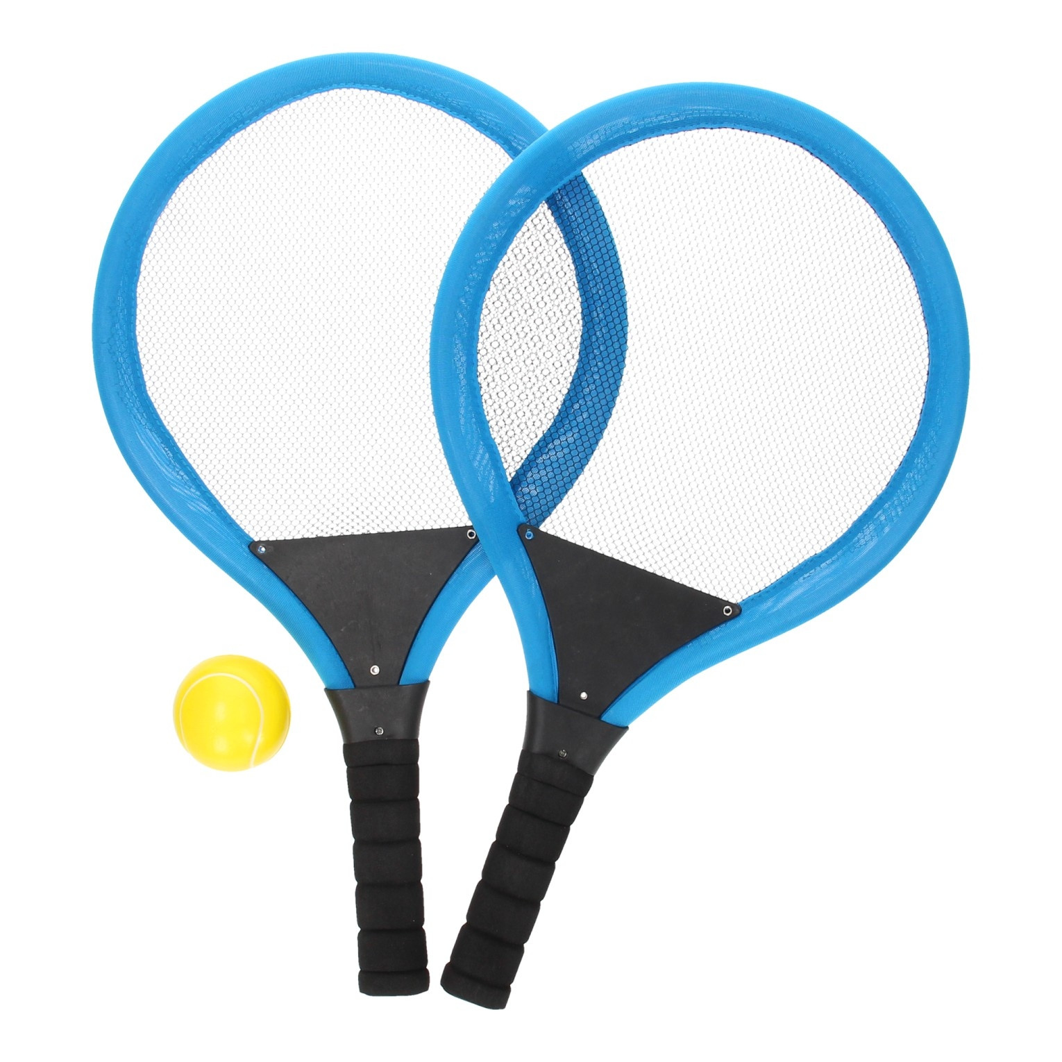 Mega Soft tennisset 50cm - Blauw Mega Soft tennisset 50cm - Blauw