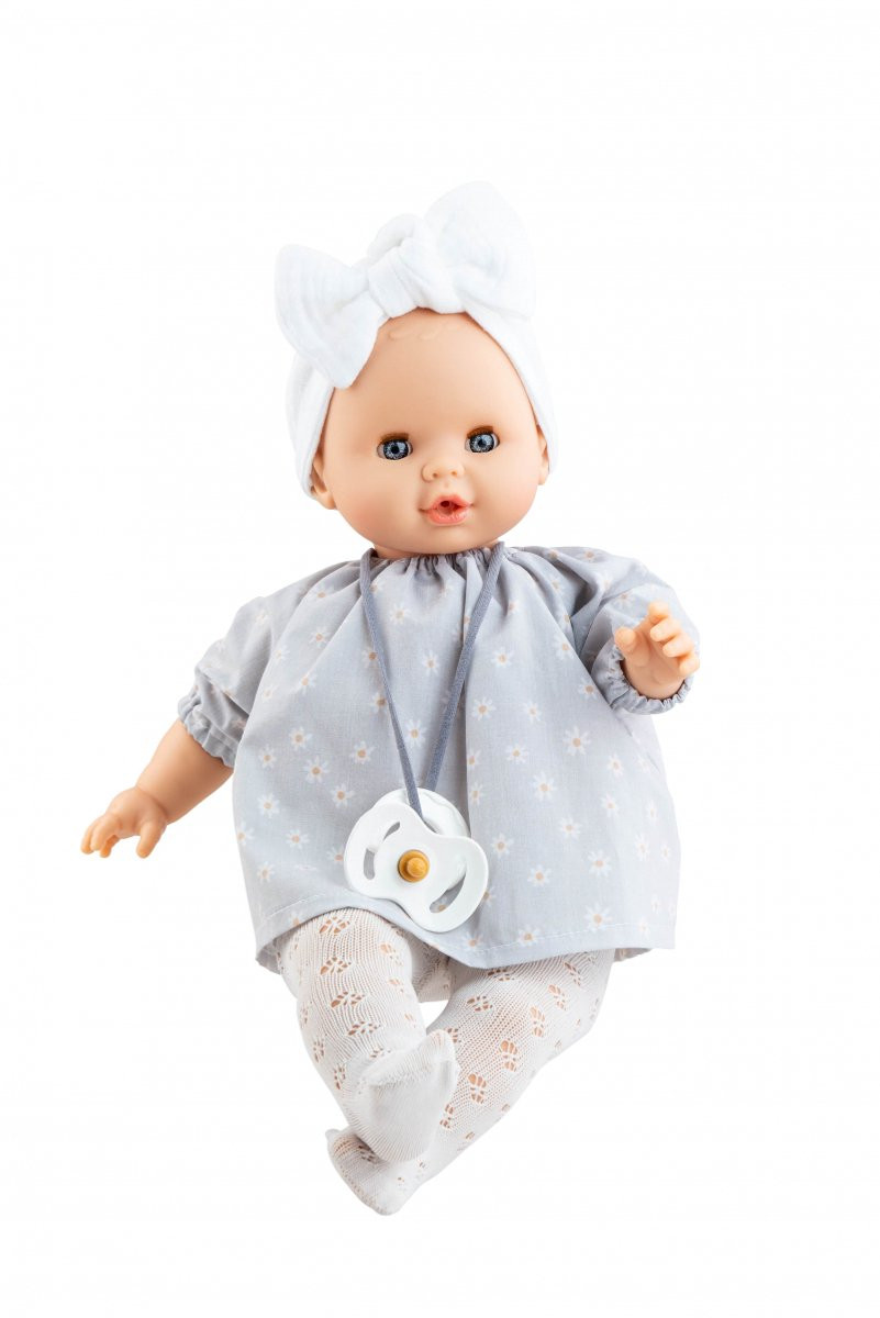 8431031080433 - Paola Reina Sonja blank meisje met blauwe ogen met mechanisme 36cm 8431031080433 - Paola Reina Sonja blank meisje met blauwe ogen met mechanisme 36cm