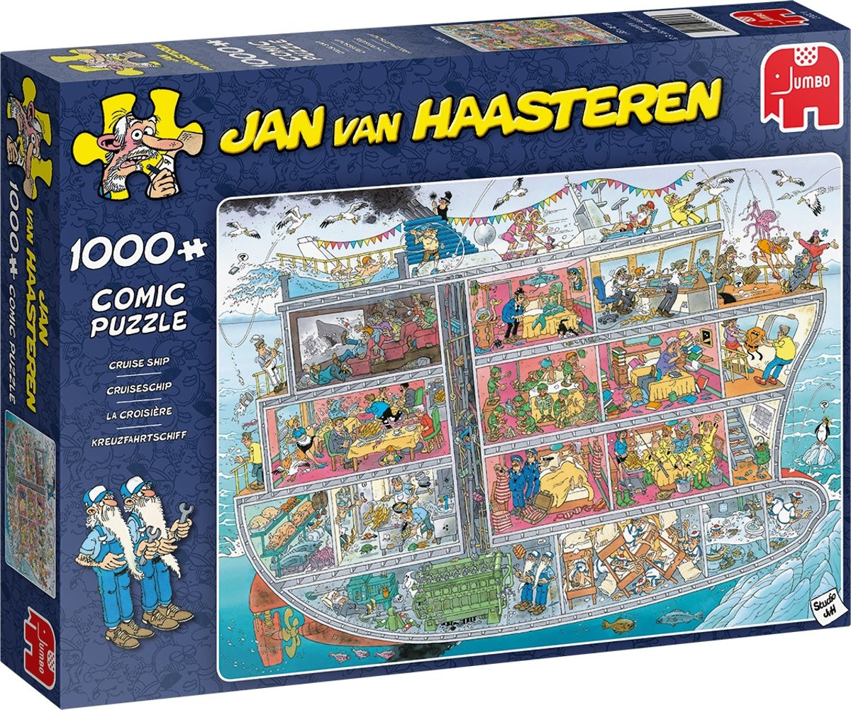 Jan van Haasteren - Cruise Ship (1000)