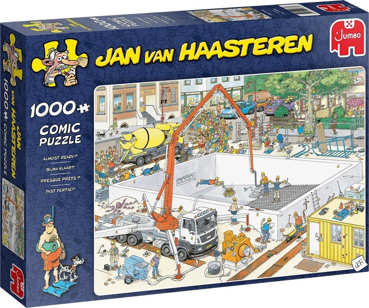 Jan van Haasteren - Bijna klaar? (1000)