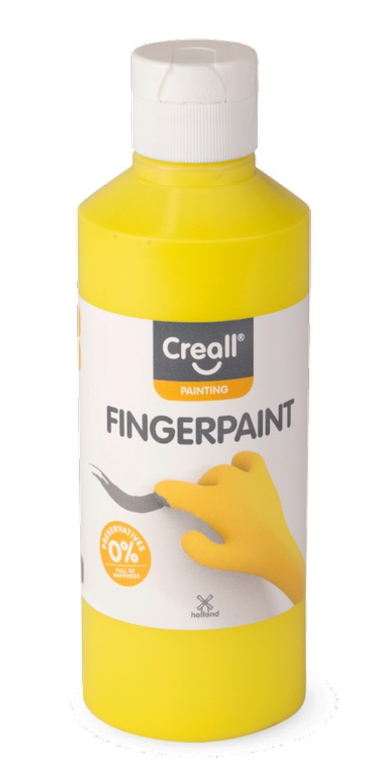 Creall Vingerverf 250ml - Geel